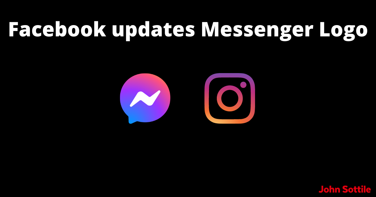 Facebook Updates Messenger Logo